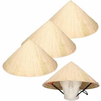 Foute 4x chinese hoedjes party