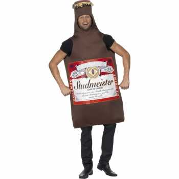 Foute bierfles party kleding