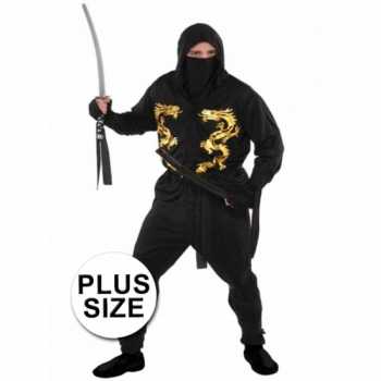 Foute grote maten ninja party kleding voor heren