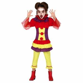 Foute horror clown penny party kleding voor meisjes