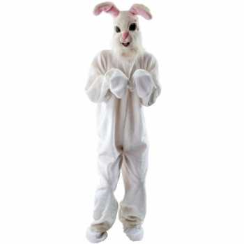 Foute pluche konijn party kleding voor volwassenen