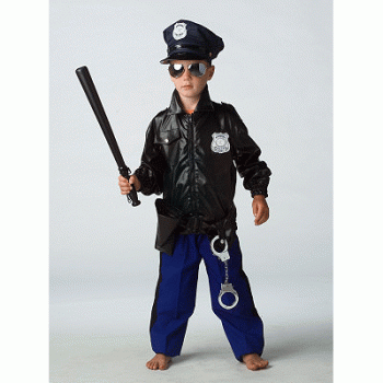 Foute politie party kleding kinderen