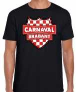 Foute carnaval t-shirt brabant zwart voor heren party