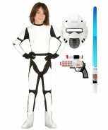 Foute compleet space trooper party kleding maat 122 134 voor kinderen