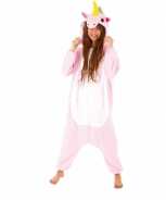 Foute dierenpak eenhoorn pinky onesie party kleding voor dames