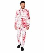 Foute feest party kleding bloedspatten print