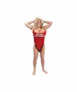 Foute funny party kleding strand wacht