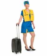 Foute funny stewardess party kleding voor dames