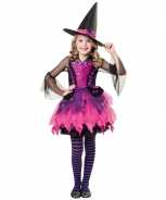 Foute halloween barbie heksen party kleding voor meisjes