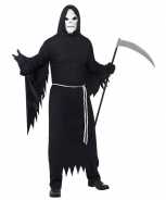 Foute halloween party kleding magere hein met masker voor volwassenen