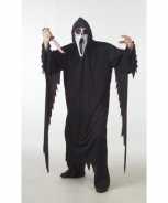 Foute halloween scream party kleding grote maat