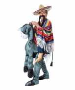 Foute instap party kleding mexicaan op ezel
