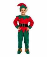 Foute kerstelf party kleding voor kinderen
