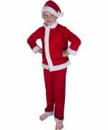 Foute kerstman party kleding met muts voor kinderen