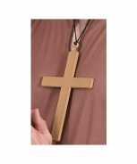 Foute kruis van een priester 22 cm party