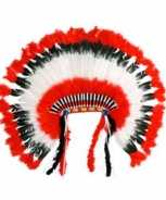 Foute luxe indianen hoofdtooi party