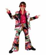 Foute party kleding flower power kids party
