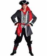 Foute piraten party kleding luxe voor heren