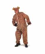 Foute pluche giraffe party kleding