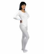 Foute witte ballet party kleding